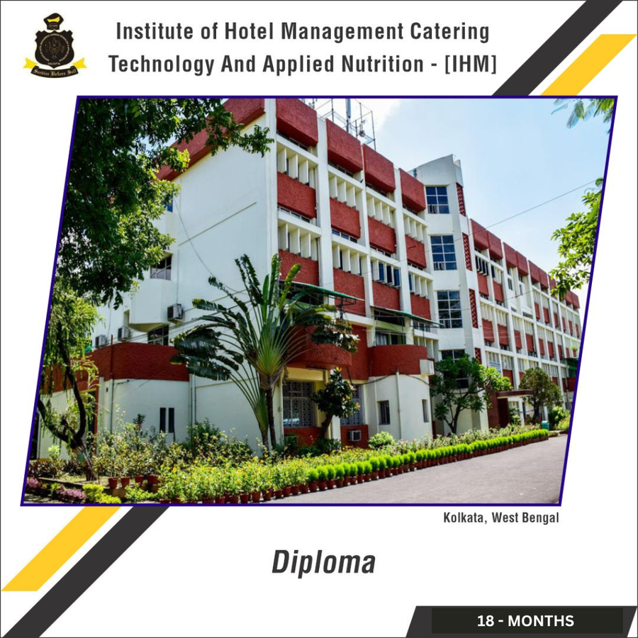 Diploma In Food And Beverage Service at Institute of  Hotel Management  Catering Technology &  Applied Nutrition  , Kolkata